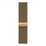 Apple Watch 46mm Radiant Gold Milanese Loop - S/M MJNP4ZM/A