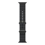 Apple Watch 49mm Black Ocean Band - Natural Titanium Finish MXTL3ZM/A