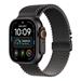 Apple Watch 49mm Black Titanium Milanese Loop - Large MK0Q4ZM/A