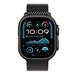 Apple Watch 49mm Black Titanium Milanese Loop - Small MXKF3ZM/A
