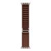 Apple Watch 49mm Burgundy Alpine Loop - Small - Natural Titanium Finish MK7D4ZM/A