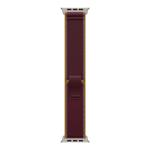 Apple Watch 49mm Burgundy Trail Loop - M/L - Natural Titanium Finish MK8H4ZM/A