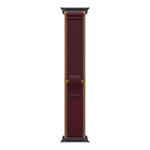 Apple Watch 49mm Burgundy Trail Loop - S/M - Black Titanium Finish MKA74ZM/A