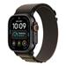 Apple Watch 49mm Dark Olive Alpine Loop - Large - Black Titanium Finish MKDY4ZM/A