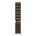Apple Watch 49mm Dark Olive Alpine Loop - Medium - Natural Titanium Finish MK7A4ZM/A