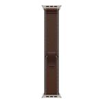 Apple Watch 49mm Dark Umber Trail Loop - S/M - Natural Titanium Finish MK8J4ZM/A