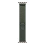 Apple Watch 49mm Green Trail Loop - M/L - Natural Titanium Finish MXTP3ZM/A