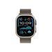 Apple Watch 49mm Natural Titanium Milanese Loop - Medium MXKD3ZM/A