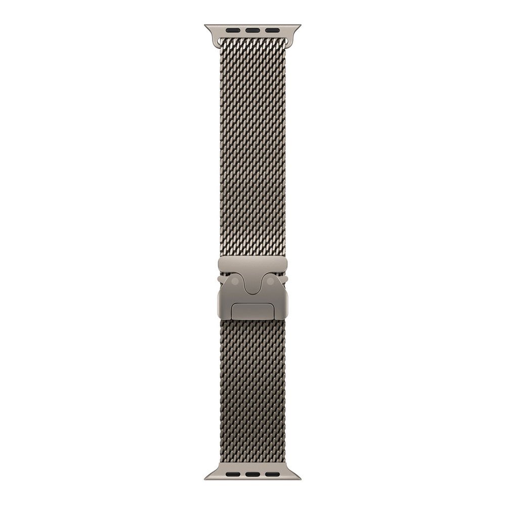 Apple Watch 49mm Natural Titanium Milanese Loop - Small MK0A4ZM/A