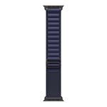 Apple Watch 49mm Navy Alpine Loop - Large - Black Titanium Finish MYPY3ZM/A