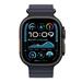 Apple Watch 49mm Navy Ocean Band - Black Titanium Finish MYPA3ZM/A