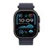 Apple Watch 49mm Navy Ocean Band - Black Titanium Finish MYPA3ZM/A