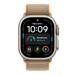 Apple Watch 49mm Sand Trail Loop - S/M - Natural Titanium Finish MK8M4ZM/A