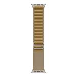 Apple Watch 49mm Tan Alpine Loop - Large - Natural Titanium Finish MXN33ZM/A