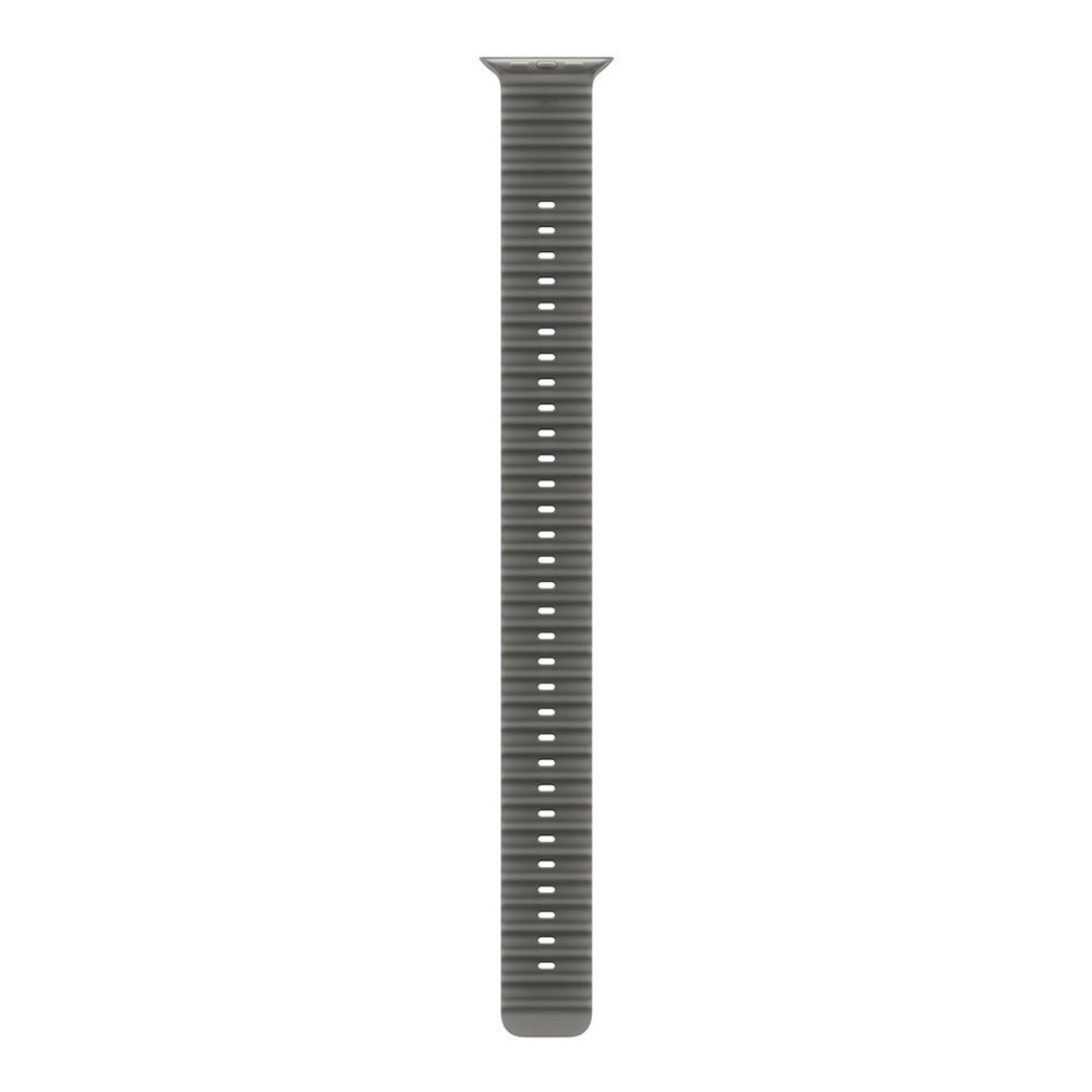 Apple Watch 49mm Translucent Black Ocean Band Extension - Natural Titanium Finish MK7Q4ZM/A