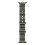 Apple Watch 49mm Translucent Black Ocean Band - Natural Titanium Finish MK7P4ZM/A