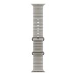 Apple Watch 49mm Translucent Grey Ocean Band - Natural Titanium Finish MK7K4ZM/A