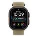 Apple Watch 49mm Translucent Kelp Ocean Band - Black Titanium Finish MKAV4ZM/A