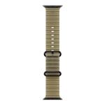 Apple Watch 49mm Translucent Kelp Ocean Band - Black Titanium Finish MKAV4ZM/A