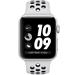Apple Watch Nike+ GPS, 38mm Silver Aluminium Case with Pure Platinum/Black Nike Sport Band mqkx2cn/a