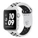 Apple Watch Nike+ GPS, 42mm Silver Aluminium Case with Pure Platinum/Black Nike Sport Band mql32cn/a