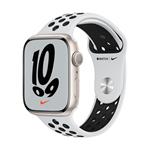 Apple Watch Nike Series 7 GPS 45mm puzdro z hviezdne bieleho hliníka *Trieda A* MKNA3HC/A
