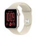 Apple Watch SE 3 GPS 44mm Starlight Aluminium Case with Sand Sport Band - S/M MJL34MP/A
