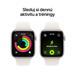 Apple Watch SE 3 GPS 44mm Starlight Aluminium Case with Starlight Sport Band - S/M MEHG4WF/A