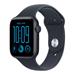 Apple Watch SE 3 GPS + Cellular 44mm Midnight Aluminium Case with Navy Blue Sport Band - S/M MJLQ4WF/A
