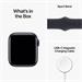 Apple Watch SE GPS 40mm Midnight Aluminium Case with Midnight Sport Band - Regular mnjt3cs/a