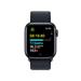 Apple Watch SE GPS 40mm Midnight Aluminium Case with Midnight Sport Loop MRE03QC/A