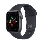 Apple Watch SE GPS, 40mm Space Grey Aluminium Case with Midnight Sport Band - Regular MKQ13VR/A