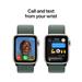 Apple Watch SE GPS 40mm Starlight Aluminium Case with Lake Green Sport Loop MXEH3QC/A