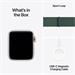 Apple Watch SE GPS 40mm Starlight Aluminium Case with Lake Green Sport Loop MXEH3QC/A