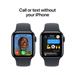 Apple Watch SE GPS + Cellular 40mm Midnight Aluminium Case with Midnight Sport Band - M/L MXGD3QC/A