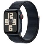 Apple Watch SE GPS + Cellular 40mm Midnight Aluminium Case with Midnight Sport Loop MRGE3QC/A