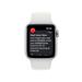 Apple Watch SE GPS + Cellular 40mm Silver Aluminium Case with White Sport Band - Regular mnpp3cs/a