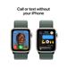 Apple Watch SE GPS + Cellular 40mm Starlight Aluminium Case with Lake Green Sport Loop MXGH3QC/A