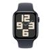 Apple Watch SE GPS + Cellular 44mm Midnight Aluminium Case with Midnight Sport Band - M/L MXGM3QC/A