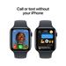 Apple Watch SE GPS + Cellular 44mm Midnight Aluminium Case with Midnight Sport Band - M/L MXGM3QC/A