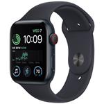 Apple Watch SE GPS + Cellular 44mm Midnight Aluminium Case with Midnight Sport Band - Regular mnpy3cs/a