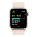 Apple Watch SE GPS + Cellular 44mm Starlight Aluminium Case with Starlight Sport Loop MRH23QC/A