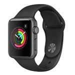 Apple Watch Series 1, 38mm Space Grey Aluminium Case with Black Sport Band mp022cn/a