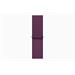Apple Watch Series 10 GPS 42mm Rose Gold Aluminium Case with Plum Sport Loop MWWK3QC/A