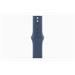 Apple Watch Series 10 GPS 42mm Silver Aluminium Case with Denim Sport Band - S/M MWWA3QC/A