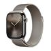 Apple Watch Series 10 GPS + Cellular 42mm Natural Titanium Case with Natural Milanese Loop MWXF3QC/A