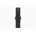 Apple Watch Series 10 GPS + Cellular 46mm Jet Black Aluminium Case with Black Sport Band - M/L MWY43QC/A
