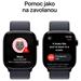 Apple Watch Series 10 GPS + Cellular 46mm Jet Black Aluminium Case with Ink Sport Loop MWY53QC/A