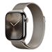 Apple Watch Series 10 GPS + Cellular 46mm Natural Titanium Case with Natural Milanese Loop - M/L MWYC3QC/A