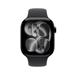 Apple Watch Series 11 GPS 46mm Jet Black Aluminium Case with Black Sport Band - S/M MEUW4WF/A